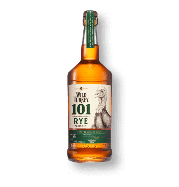 Wild Turkey Rye 101 whiskey bottle