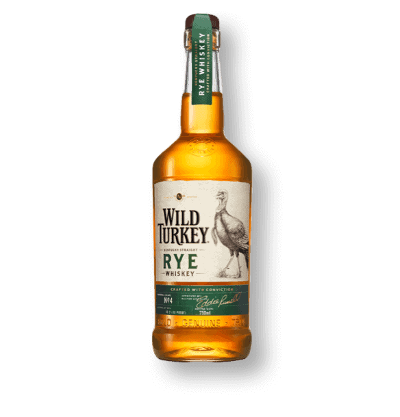 Wild Turkey Rye whiskey bottle