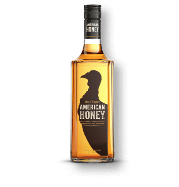 Wild Turkey American Honey whiskey bottle