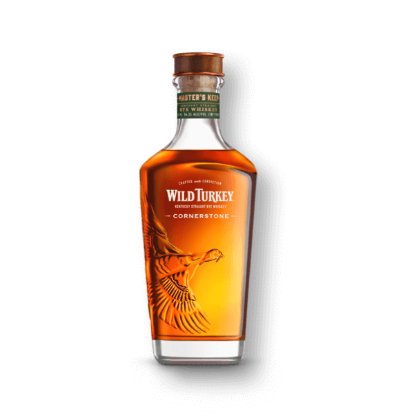 Master's Keep Cornerstone Rye whiskey bottle