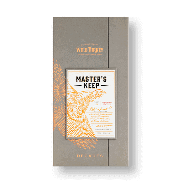 Master Keep Decades Whiskey box