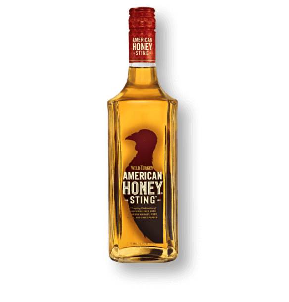 Wild Turkey American Honey Sting whiskey bottle